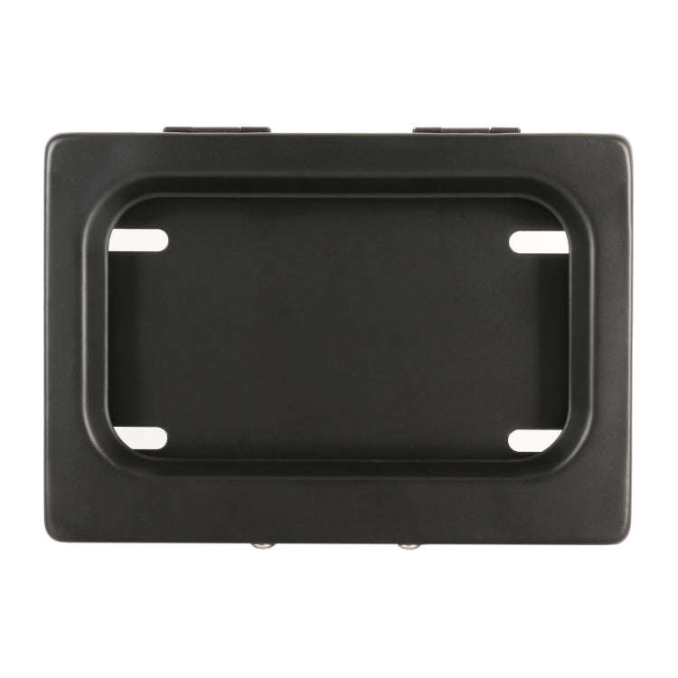 US Motorcycle License Plate Cover Frame Roller Blind License Plate Bracket