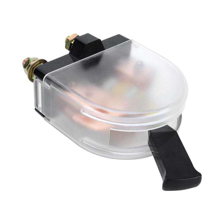 RV Yacht E-108 Battery High Current Power Off Main Switch (Transparent)