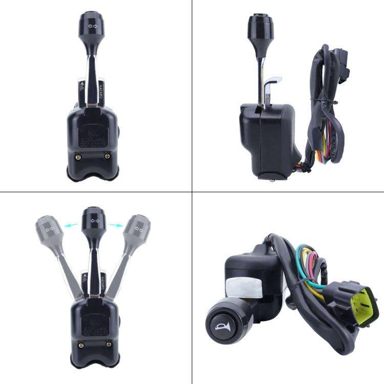 CP-5221 UTV Turn Signal Kit with Horn, Plug and Play Street Legal with Column Turn Switch and 105...