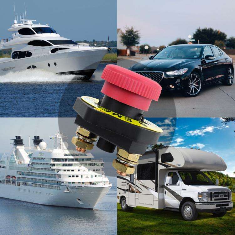 12V / 24V Car Modified Power Ignition Switch Battery Isolation Power Disconnect Switch 52-45749