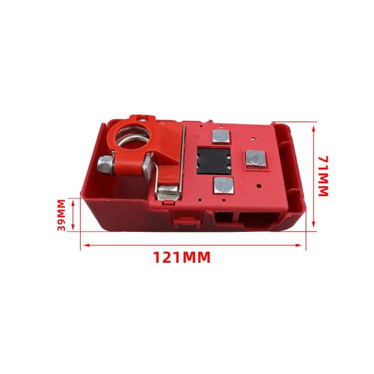 Car Positive Battery Pile Battery 400A Fuse Terminal Battery Clip Battery Terminal (Red)