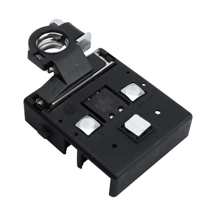 Car Battery Distribution Terminal 32V 400A Quick Release Fused Clamps Connector (Black)