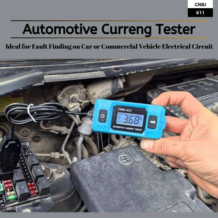 CNBJ-611 Automotive LED Blade Fuse Current Tester (Blue)