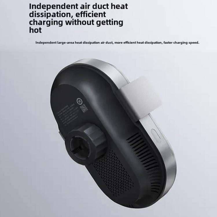 Xiaomi 50W Wireless Car Charger Dual Interface Fast Quick Charging Holder (Black)