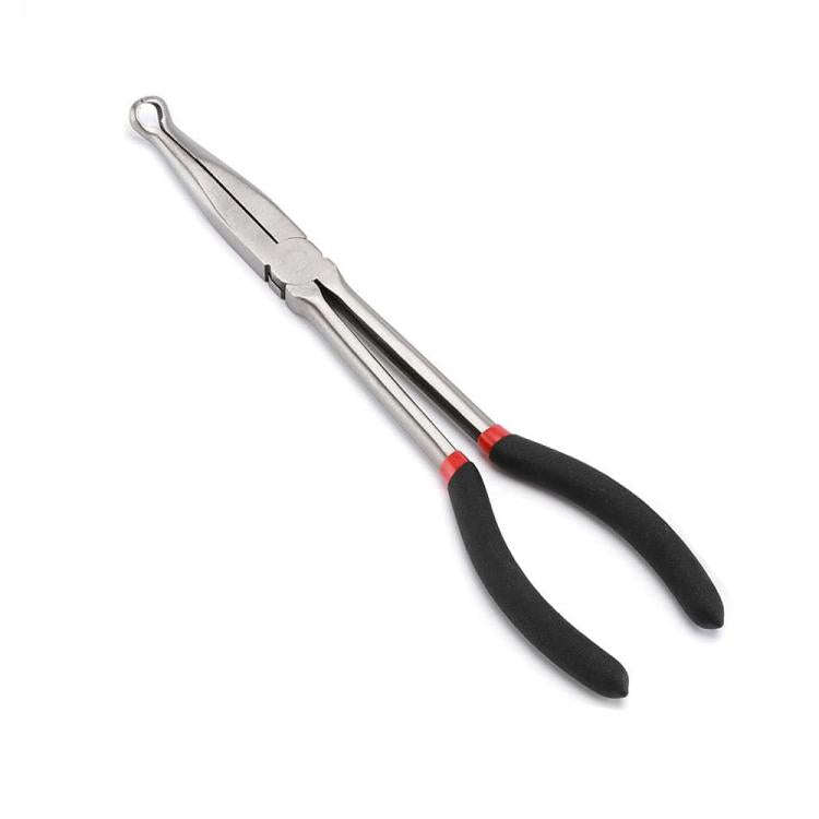 Extended Pointed Nose O-ring Pliers, Size: 3/4 inch (Black)