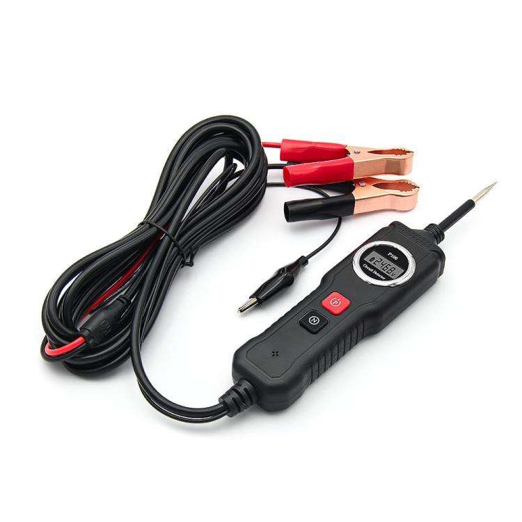 P100 5V-40V Electric Circuit Tester, Two Power Supply, Cable Length: 4m (Black)
