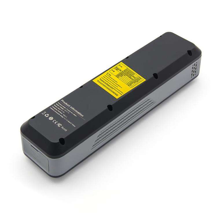 60W Portable Tire Inflator Cordless Air Pump (Black)