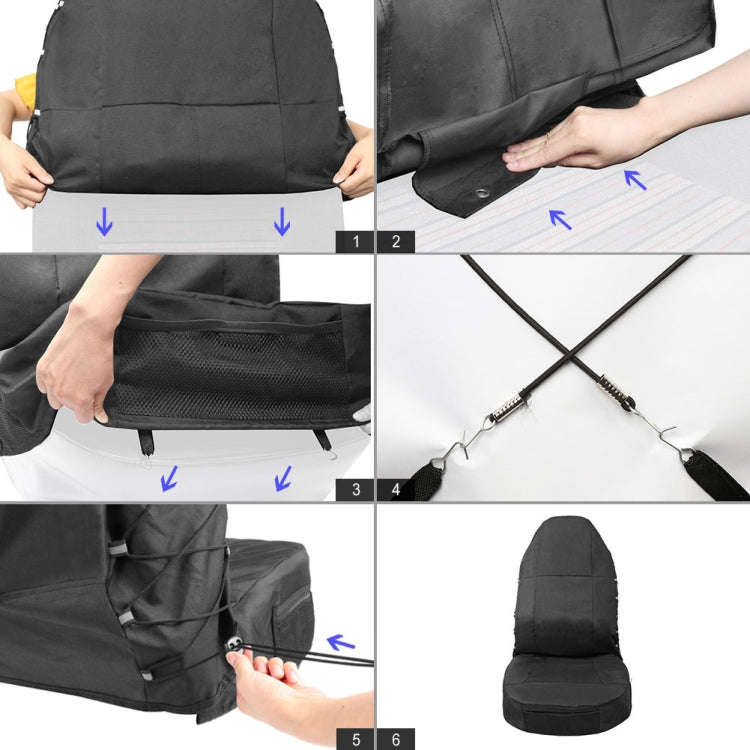 TIROL T24324 General Car Waterproof Seat Protective Cover
