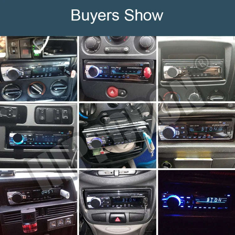 JSD-520 Car Stereo Radio MP3 Audio Player Support Bluetooth Hand-free Calling / FM / USB / SD, EU...