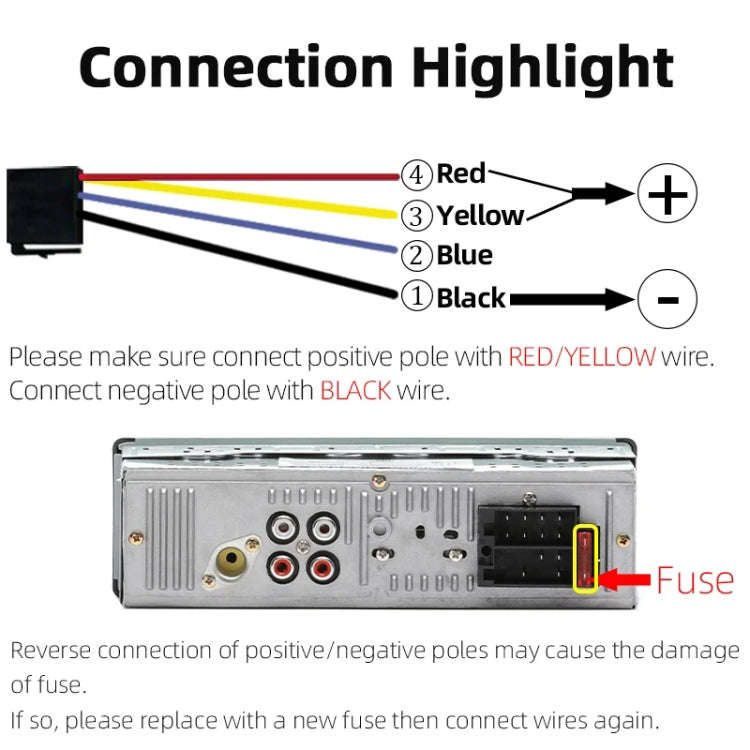 JSD-520 Car Stereo Radio MP3 Audio Player Support Bluetooth Hand-free Calling / FM / USB / SD, EU...
