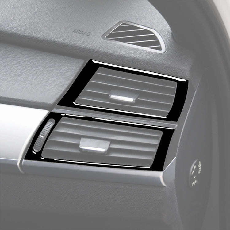 For BMW X5 E70 / X6 E71 2008-2013 Car Side Air Outlet Decorative Sticker, Left and Right Drive Un...