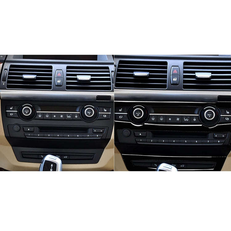 Car Air Conditioner Decorative Sticker Set for BMW E70 X5 2008-2013 / E71 X6 2009-2014, Left and ...