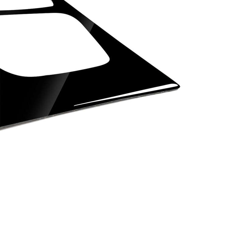 Car Right Drive Gear Panel Decorative Sticker for BMW X5 E70 2008-2013 / X6 E71 2009-2014(Black)