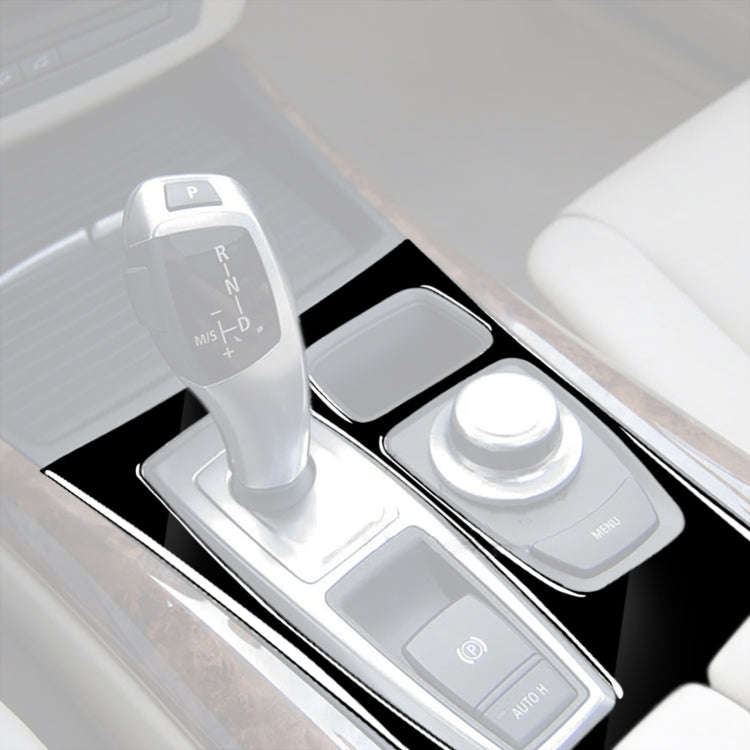 Car Left Drive Gear Panel Decorative Sticker for BMW X5 E70 2008-2013 / X6 E71 2009-2014, Basic V...