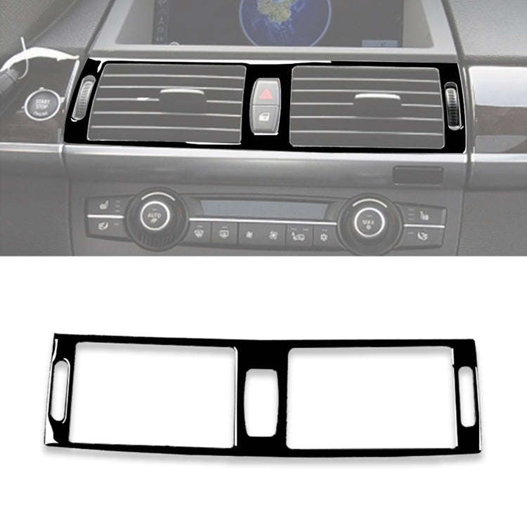 Car Middle Air Outlet Decorative Sticker for BMW X5 E70 2008-2013 / X6 E71 2009-2014, Left and Ri...