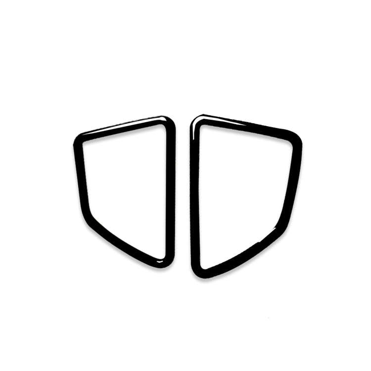 2pcs / Set Car Left Drive Dashboard Air Outlet Frame Decorative Sticker for BMW X5 E70 / X6 E71 2...