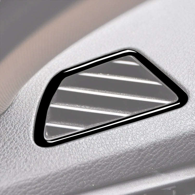 2pcs / Set Car Left Drive Dashboard Air Outlet Frame Decorative Sticker for BMW X5 E70 / X6 E71 2...