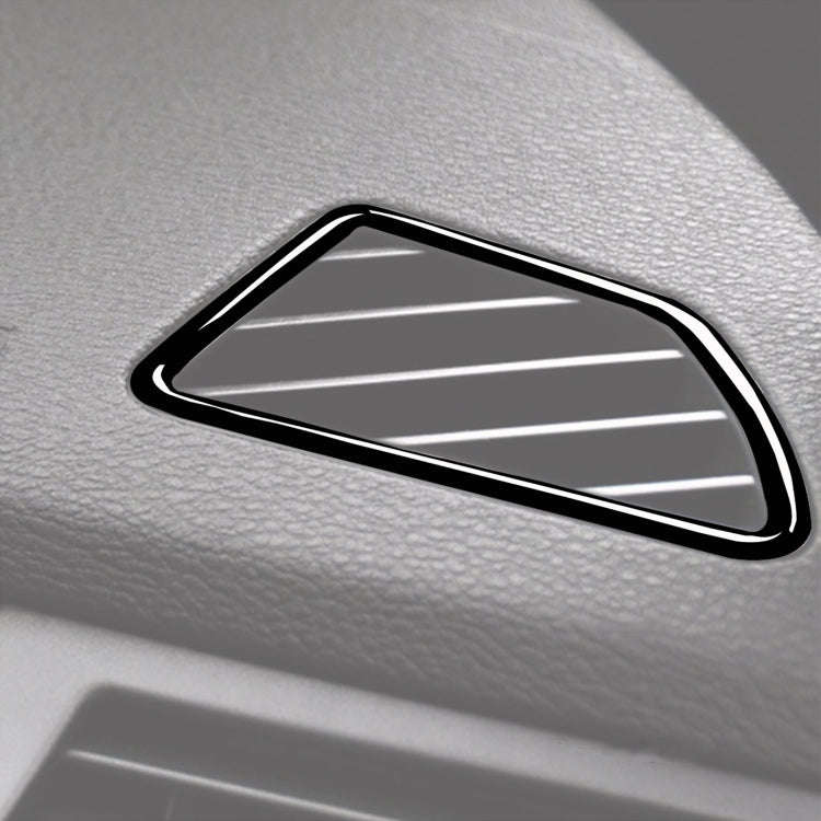 2pcs / Set Car Left Drive Dashboard Air Outlet Frame Decorative Sticker for BMW X5 E70 / X6 E71 2...