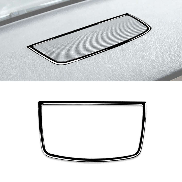 Car Dashboard Horn Frame Decorative Sticker for BMW X5 E70 / X6 E71 2008-2013, Left and Right Dri...