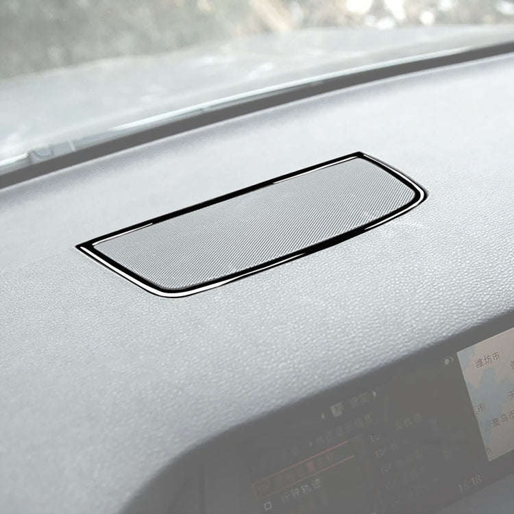 Car Dashboard Horn Frame Decorative Sticker for BMW X5 E70 / X6 E71 2008-2013, Left and Right Dri...