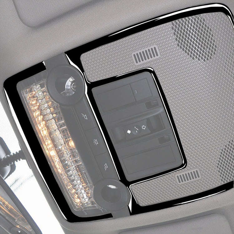 Car Reading Light Panel Decorative Sticker for BMW X5 E70 / X6 E71 2008-2013, Left and Right Driv...