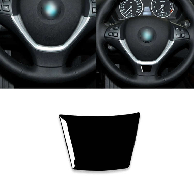 Car Steering Wheel Buttons Decorative Sticker for BMW E70 X5 / E71 X6 2008-2013, Left and Right D...