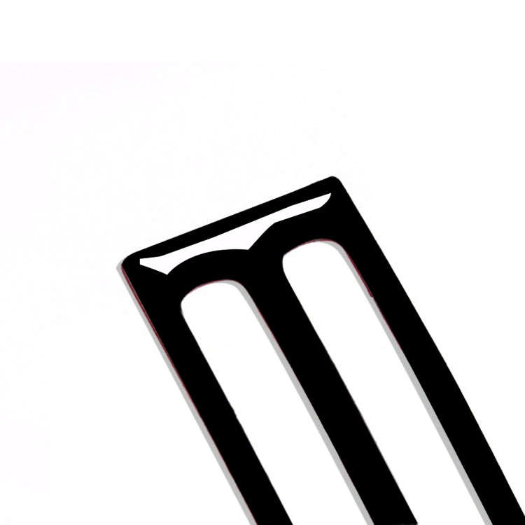 Car Rear Seat Air Vent Type B Decorative Sticker for BMW E70 X5 / E71 X6 2009-2013, Left and Righ...