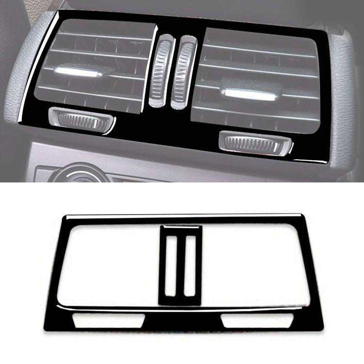 Car Rear Seat Air Vent Type C Decorative Sticker for BMW E70 X5 / E71 X6 2009-2013, Left and Righ...