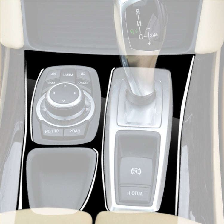 Car Right Drive Gear Panel US Version Decorative Sticker for BMW X5 E70 2008-2013 / X6 E71 2009-2...