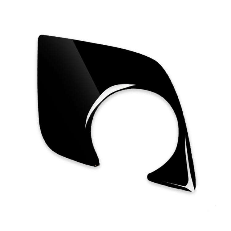 Car Right Drive Gear Panel Decorative Sticker for BMW Series 5 G38 528Li / 530Li / 540Li 2018(Black)