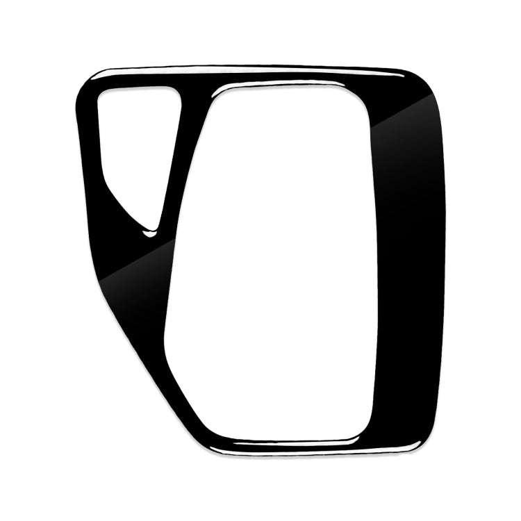 Car Left Drive Gear Panel Decorative Sticker for BMW X1 E84 2011-2015(Black)