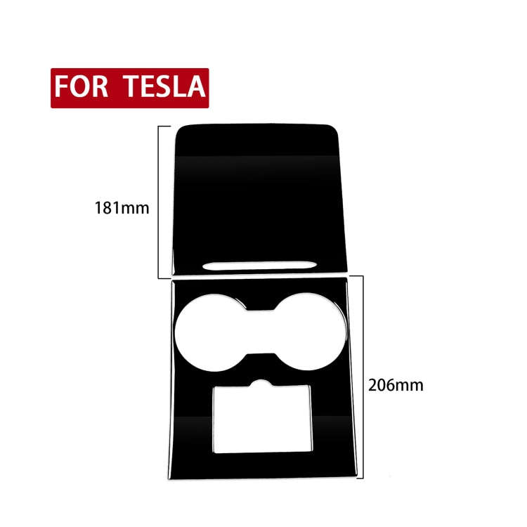 For Tesla Model 3 1106 Car Central Control Panel Decorative Sticker, Left and Right Drive Univers...