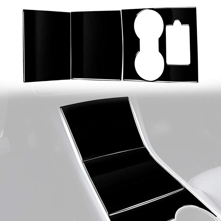For Tesla Model 3 498 Car Central Control Panel Decorative Sticker, Left and Right Drive Universa...