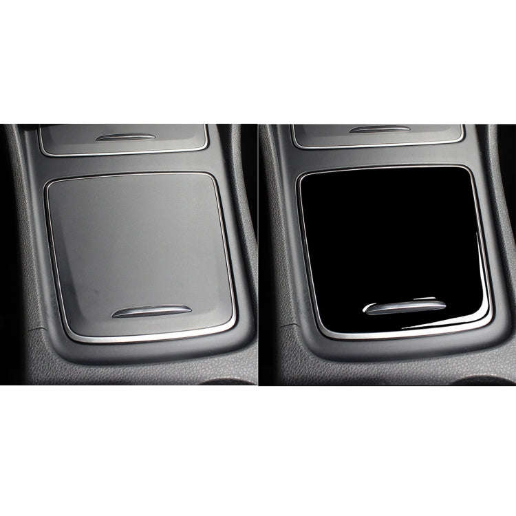Car Central Storage Box Cover Decorative Sticker For Mercedes-Benz A-class 2013-2018 / CLA 2013-2...