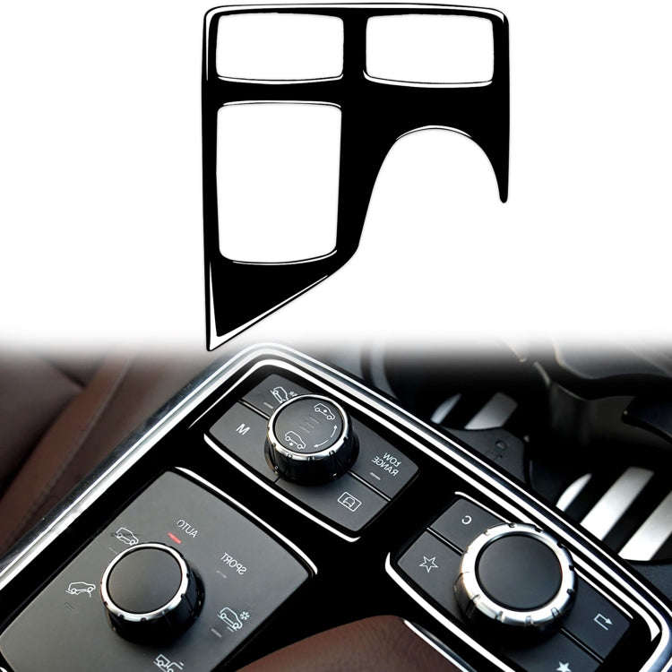 Car Right Drive Central Armrest Box Multimedia Panel Decorative Sticker For Mercedes-Benz GLE 201...
