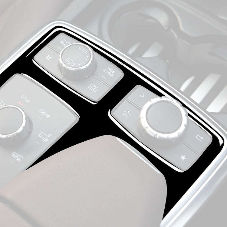 Car Right Drive Central Armrest Box Multimedia Panel Decorative Sticker For Mercedes-Benz GLE 201...