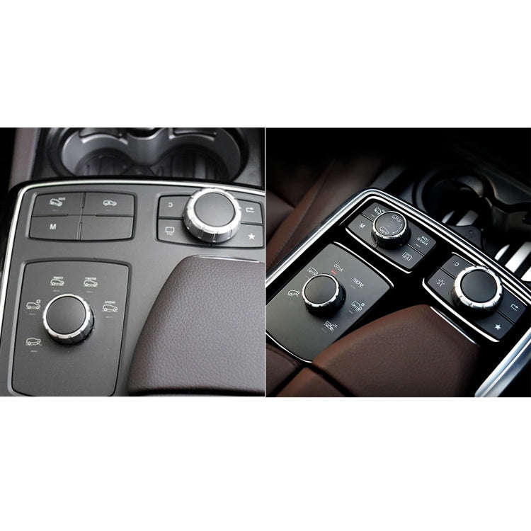 Car Right Drive Central Armrest Box Multimedia Panel Decorative Sticker For Mercedes-Benz GLE 201...