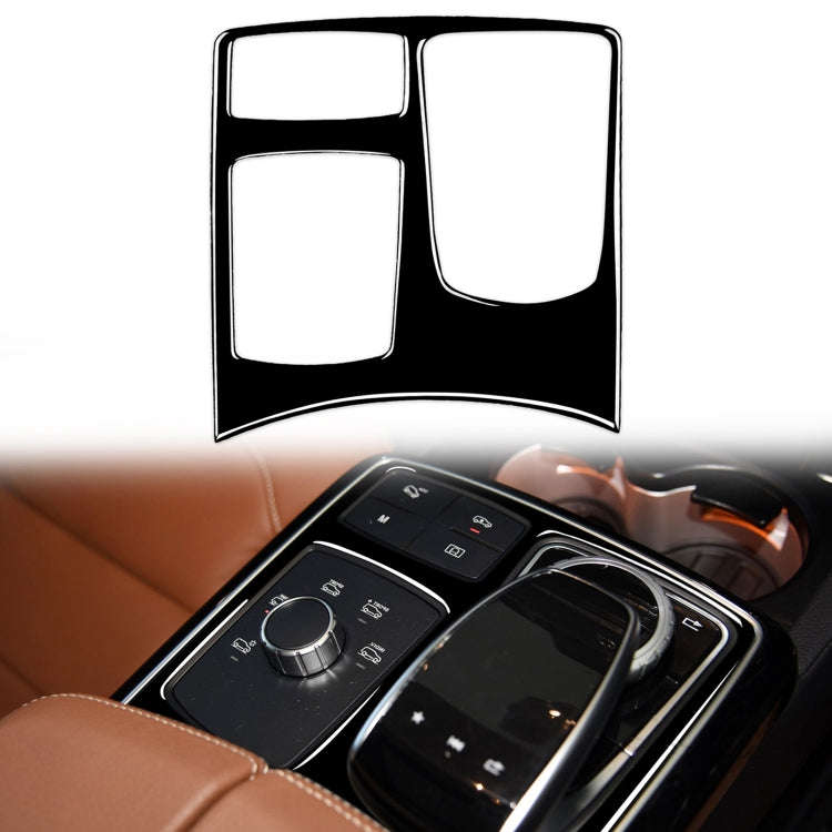 Car Right Drive Central Armrest Box Multimedia Panel Decorative Sticker For Mercedes-Benz GLE 201...