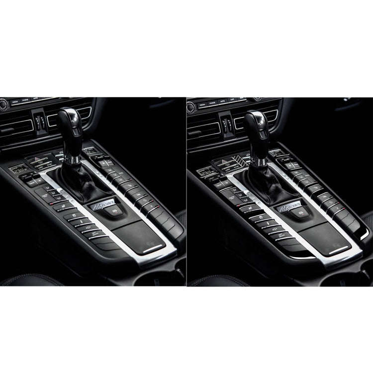Car Function Button Frame Decorative Sticker For Porsche Panamera 2010-2016, Left and Right Drive...