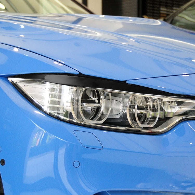 Pair Car Lamp Eyebrow Soft Decorative Sticker for BMW 4 Series F32/F33/F36 2012-2017, M3 F80 & M4...