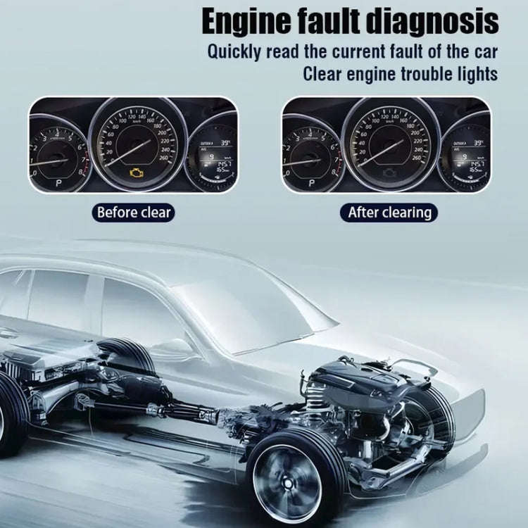 V314 Car OBD Diagnostic Instrument Fault Clear Code Reader