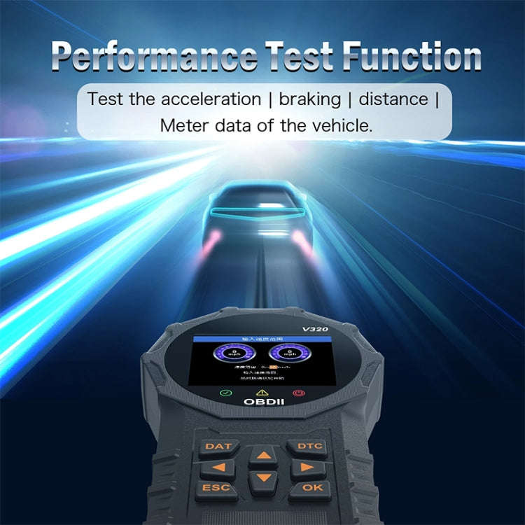 V320 Car OBD2 Diagnostic Instrument Fault Clear Code Reader