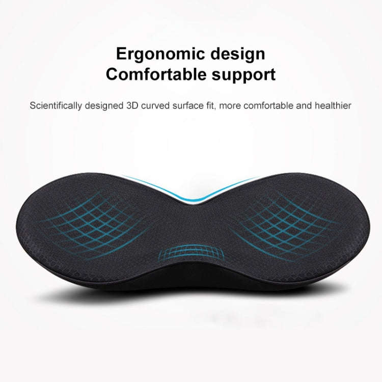 Car mini Seat Cushion Breathable Lumbar Seat Mat (Red)