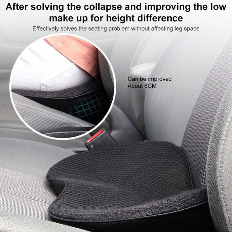 Car mini Seat Cushion Breathable Lumbar Seat Mat (Red)