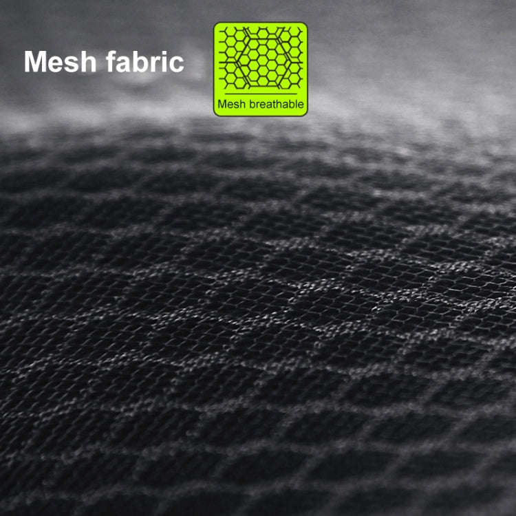 Car Memory Foam Breathable Lumbar Cushion (Brown)