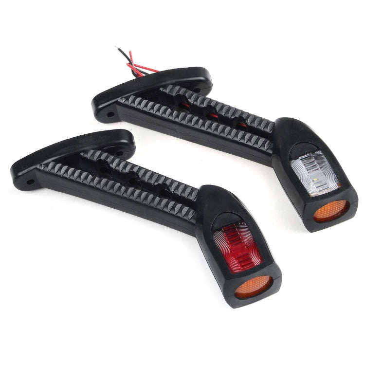 2pcs 12-24V Car / Truck LED Side Marker Indicator Lights Bulb Lamp