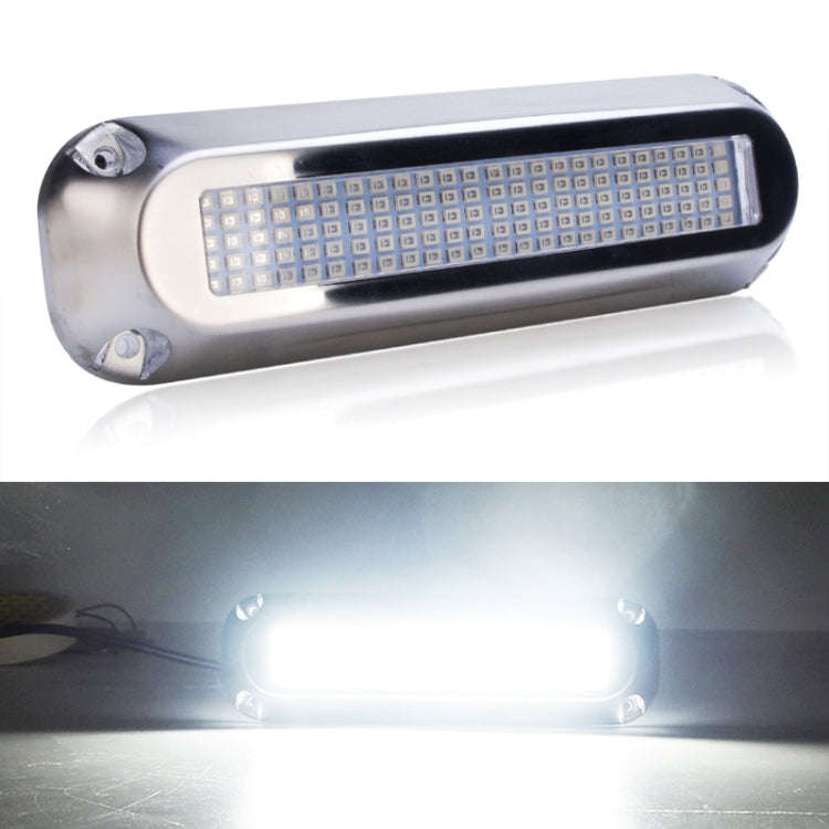 Ship / Yacht 10-30V 120LEDs Waterproof Stainless Steel Underwater Light (White Light)