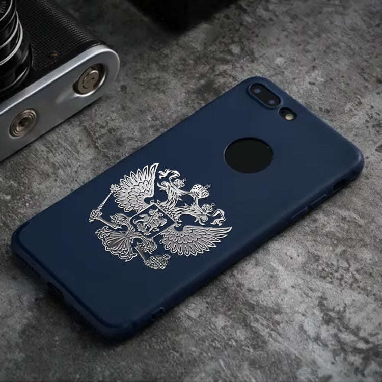 10pcs PITREW Coat of Arms of Russia Emblem Nickel Metal Car Stickers Decals (Silver)