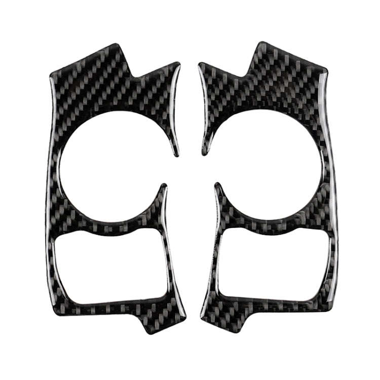 Car Carbon Fiber Steering Wheel Button Decorative Sticker for Lexus IS250 NX200 200t 300h 2013-20...