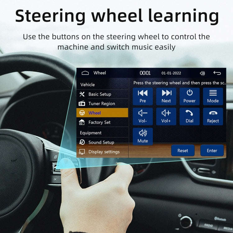 4 inch 800x480P Car Radio Receiver MP5 Player, Support FM & Bluetooth & SD Card with Remote Control